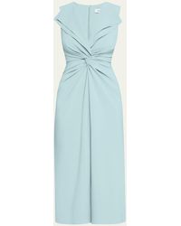 Prabal Gurung - Lily Twist Front Midi Dress - Lyst
