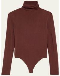 Wolford - Colorado Turtleneck Thong Bodysuit - Lyst