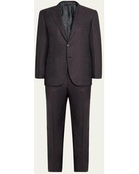 Brioni - Prince Of Wales Wool Classic Fit Two-Piece Suit - Lyst