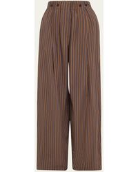A.L.C. - Emmett Pinstripe Wide-Leg Pants - Lyst