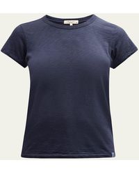Rag & Bone - Slub Crewneck Tee - Lyst