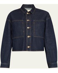 Ulla Johnson - The Bobbie Denim Jacket - Lyst