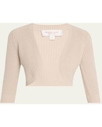 Michael Kors - Cashmere Cropped Shrug - Lyst