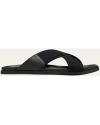 Givenchy - G Plage Crisscross Slide Sandals - Lyst