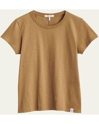 Rag & Bone - Slub Crewneck Tee - Lyst
