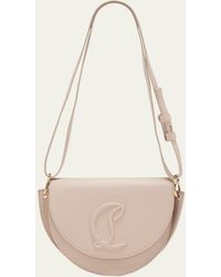 Christian Louboutin - By My Side Crossbody In Leather With Cl Logo - Lyst