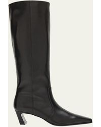 Stuart Weitzman - Stassi Leather Knee-High Boots - Lyst