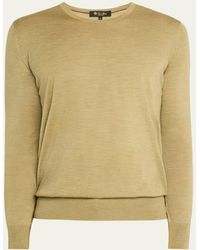 Loro Piana - Girocollo Wool Crewneck Sweater - Lyst