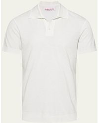 Orlebar Brown - Jarrett Knit Polo Shirt - Lyst