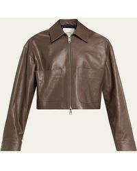 Nanushka - Phebe Leather Jacket - Lyst