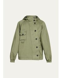 Loewe - Utility Short Parka Jacket - Lyst
