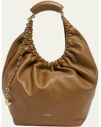 Loewe - Squeeze Medium Shoulder Bag In Napa Leather - Lyst