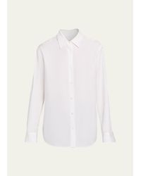 A.L.C. - Mason Poplin Button-Front Shirt - Lyst
