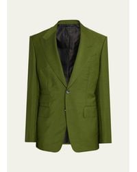 Tom Ford - Wool Peak Lapel Single-Breasted Sport Coat - Lyst