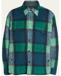 3 MONCLER GRENOBLE - Waier Wool Shirt Jacket - Lyst