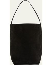The Row - Park Large North-south Tote Bag In Nubuck Leather - Lyst