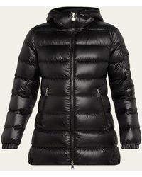 Moncler - Glements Hooded Mid-Length Down Jacket - Lyst