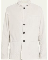 Massimo Alba - Corduroy Jacket With Patch Pockets - Lyst