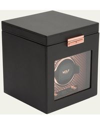 Wolf - Axis Single Watch Winder With Storage - Lyst