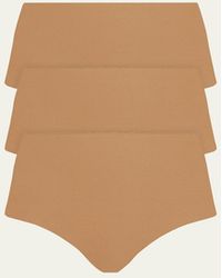 Commando - Classic High-Rise Microfiber Bikini Briefs, Pack Of 3 - Lyst