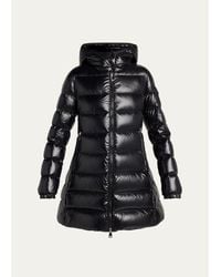 Moncler - Courcelles Hooded Mid-Length Down Jacket - Lyst