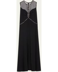 Kobi Halperin - Everly Sleeveless Embellished Cutout Midi Dress - Lyst
