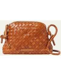 Loeffler Randall - Marybeth Zip Woven Leather Shoulder Bag - Lyst