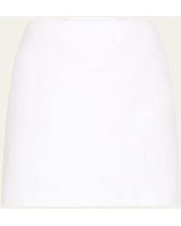 Posse - Alice Linen Mini Skirt - Lyst
