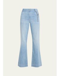 Kobi Halperin - Keren Flare-Leg Denim Pants - Lyst