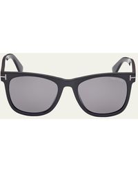 Tom Ford - Kevyn Polarized Acetate Square Sunglasses - Lyst