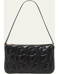 Christian Louboutin - Loubila Shoulder Bag In Cl Embossed Nappa Leather - Lyst