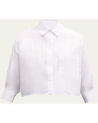 Twp - Soon To Be Ex Superfine Cotton Button-Front Shirt - Lyst