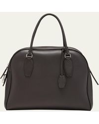 The Row - India 12 Top-handle Bag In Deerskin Leather - Lyst