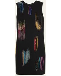 Libertine - Fwb Shift Dress With Multicolor Crystal Detail - Lyst
