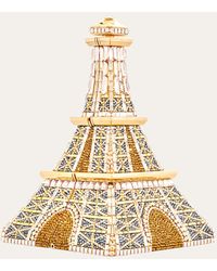 Judith Leiber - Eiffel Tower Crystal Clutch Bag - Lyst