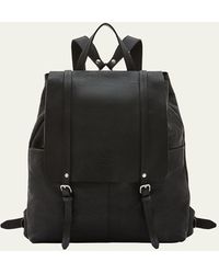Il Bisonte - Trappola Leather Drawstring Backpack - Lyst