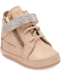 puffy high top sneakers