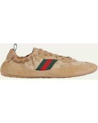 Gucci - Shift Gg Canvas Low-Top Sneakers - Lyst