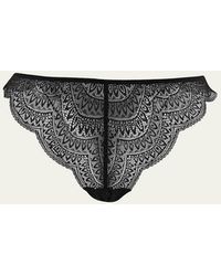 Simone Perele - Karma Lace Tanga Briefs - Lyst