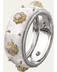 Buccellati - 18k Gold Macri Classica Ring With Diamonds - Lyst
