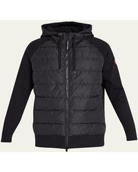 Canada Goose - Hybridge Huron Padded-Front Jacket - Lyst