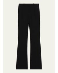 Theory - Admiral Crepe Slim Full-Length Trousers - Lyst