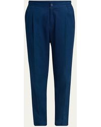 Kiton - Sasha Wool Pleated Stretch Pants - Lyst