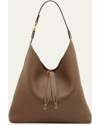 Chloé - Marcie Hobo Bag In Grained Leather - Lyst