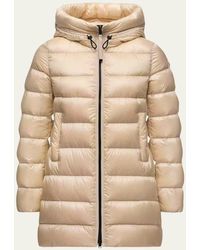 Moncler - Zip-Up Quilted Coat - Lyst