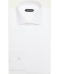 Tom Ford - Slim Fit Cotton Dress Shirt - Lyst