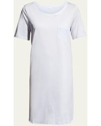 Hanro - Cotton Deluxe Short-sleeve Big Sleepshirt - Lyst