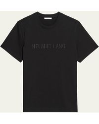 Helmut Lang - Logo Oversized Short-sleeve T-shirt - Lyst