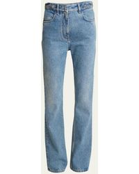 Givenchy - Bootcut Jeans With 4g Chain Detail - Lyst