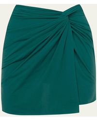 ViX - Solid Karen Mini Skirt - Lyst